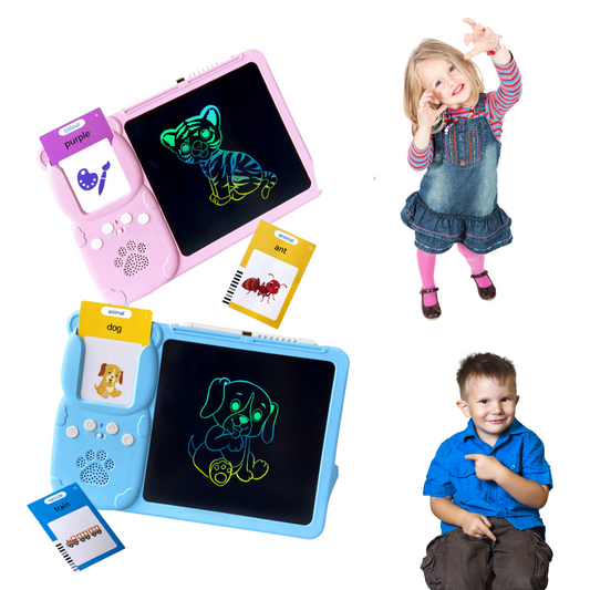 Cartes Flash parlantes 2 en 1 avec tablette