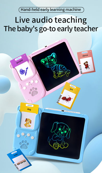 Cartes Flash parlantes 2 en 1 avec tablette